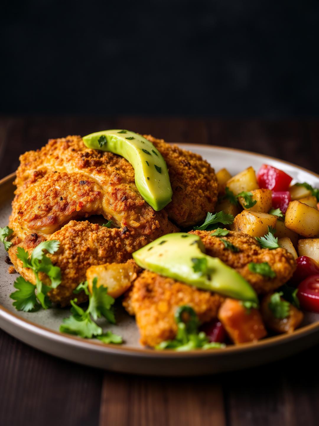 Milanesa de pollo