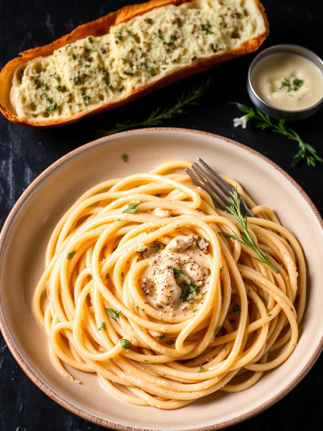 Pasta finas hierbas